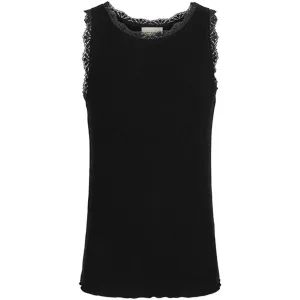 Sofie Schnoor Young Black Lace Top