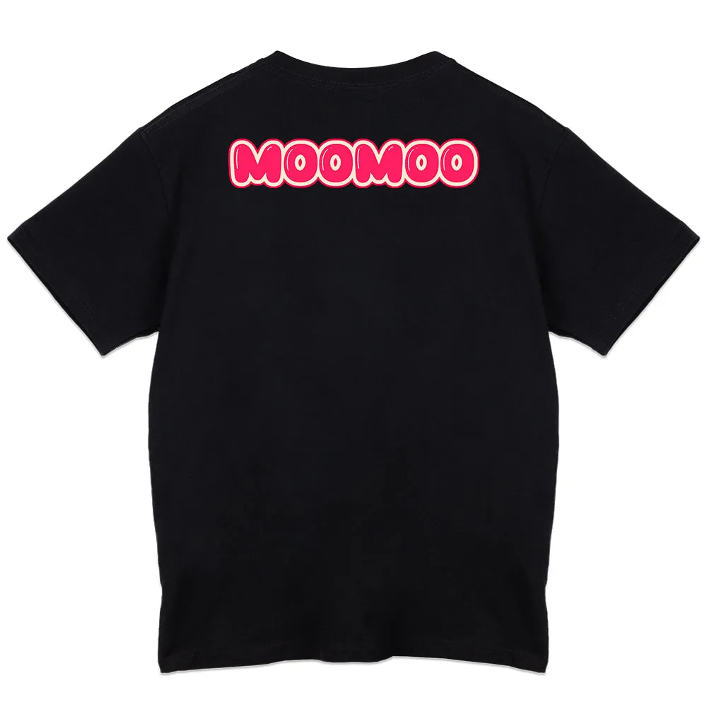 Sorry Moo Moo Black T-Shirt