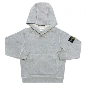 Stone Island Junior Hoodie Grey Melange