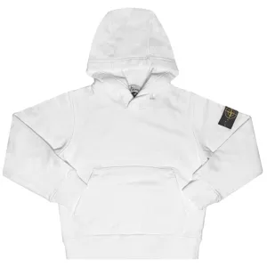 Stone Island Junior Hoodie White