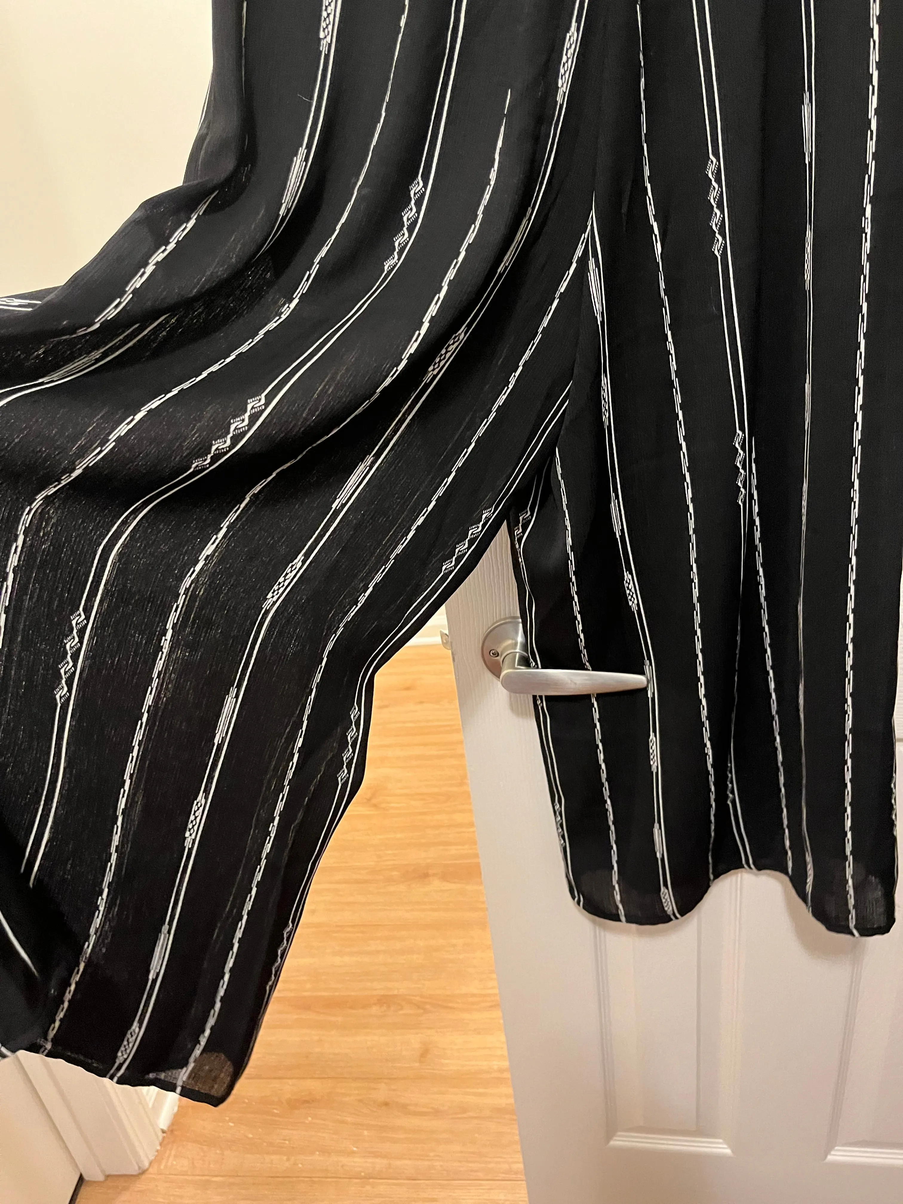 Striped Jumpsuit Luxology, Size 4