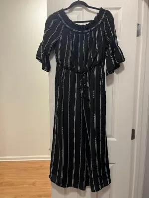 Striped Jumpsuit Luxology, Size 4