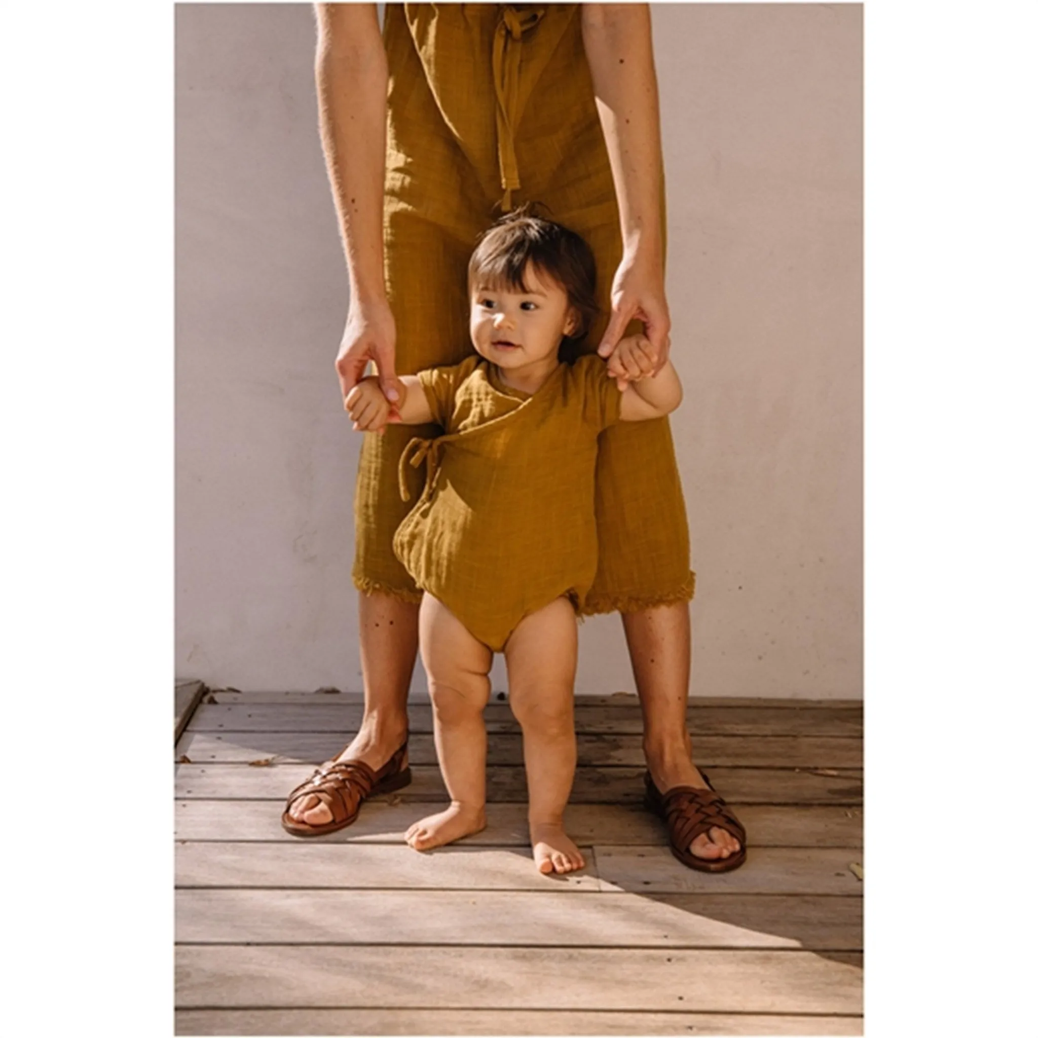 Studio Boheme Romper Nuage Honey