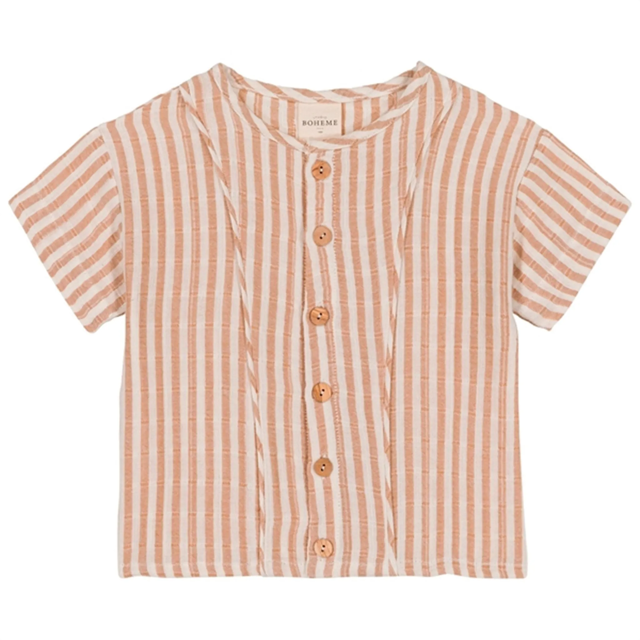 Studio Boheme Shirt Thelme Biscuit Stripes