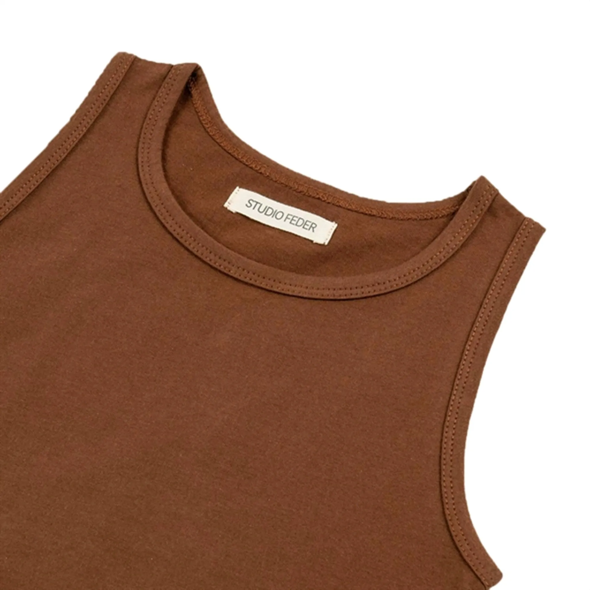 Studio Feder Tank Top Mocha