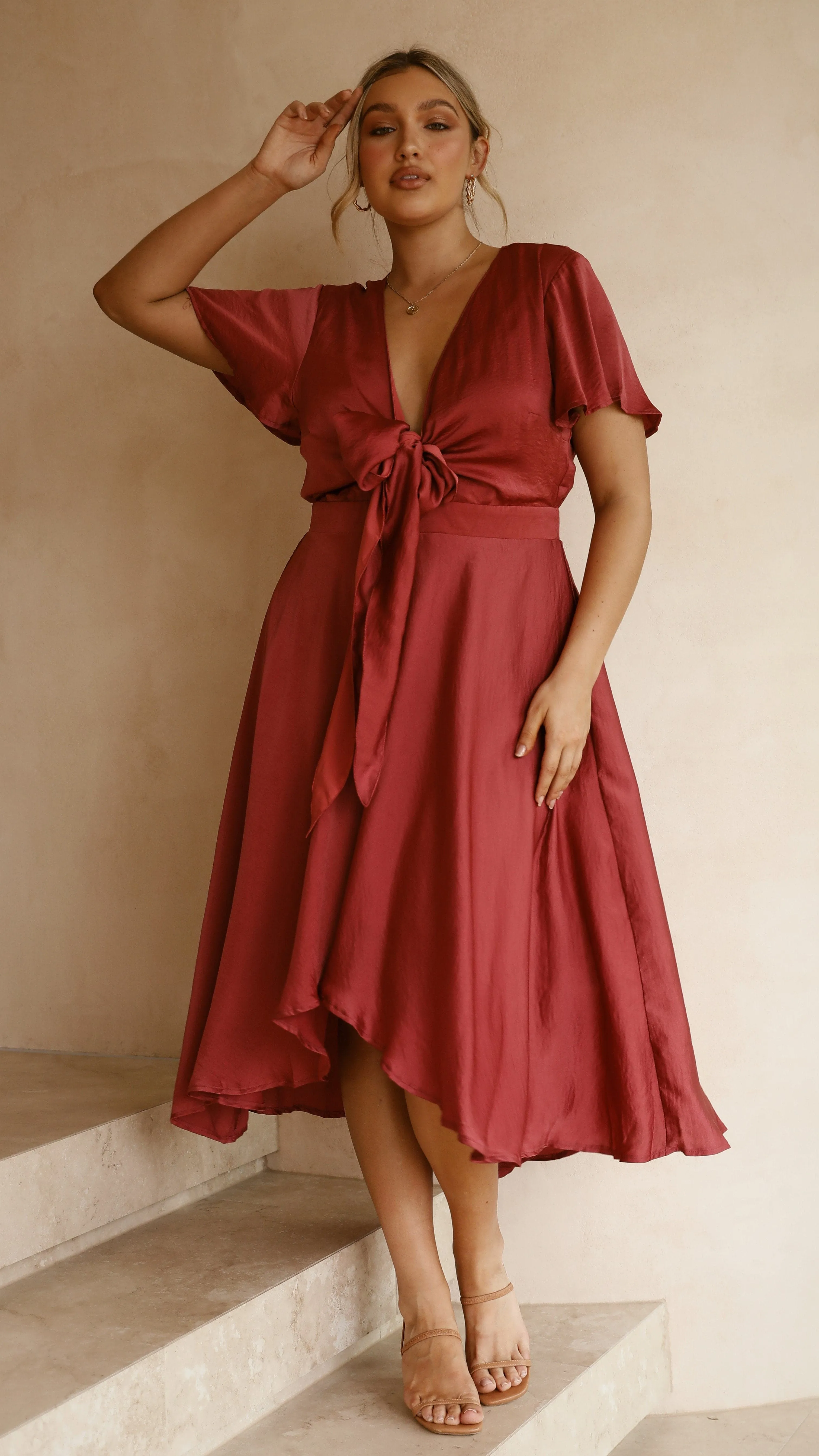 Sunny Daze Dress - Berry Billy J