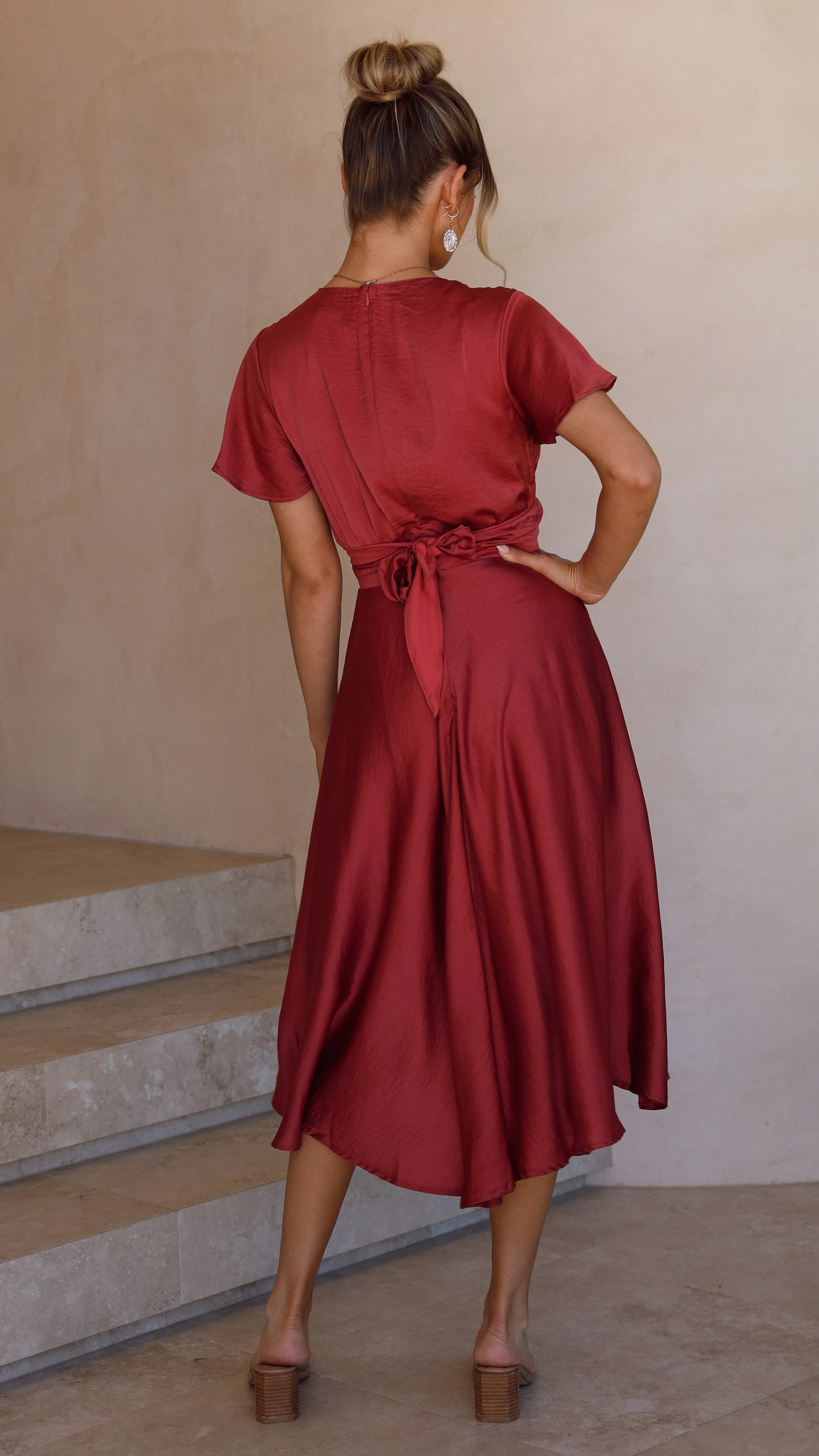 Sunny Daze Dress - Berry Billy J