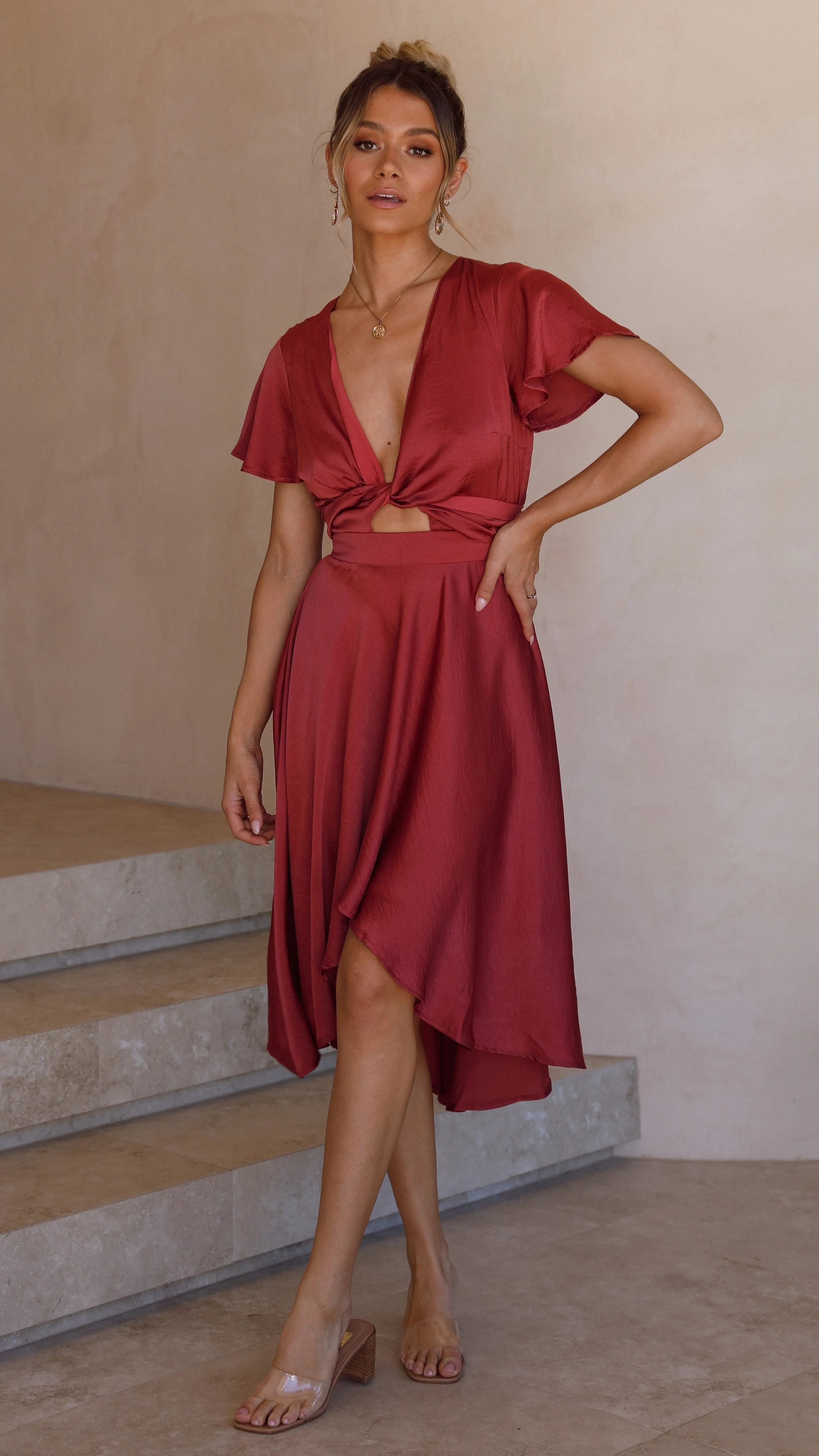 Sunny Daze Dress - Berry Billy J
