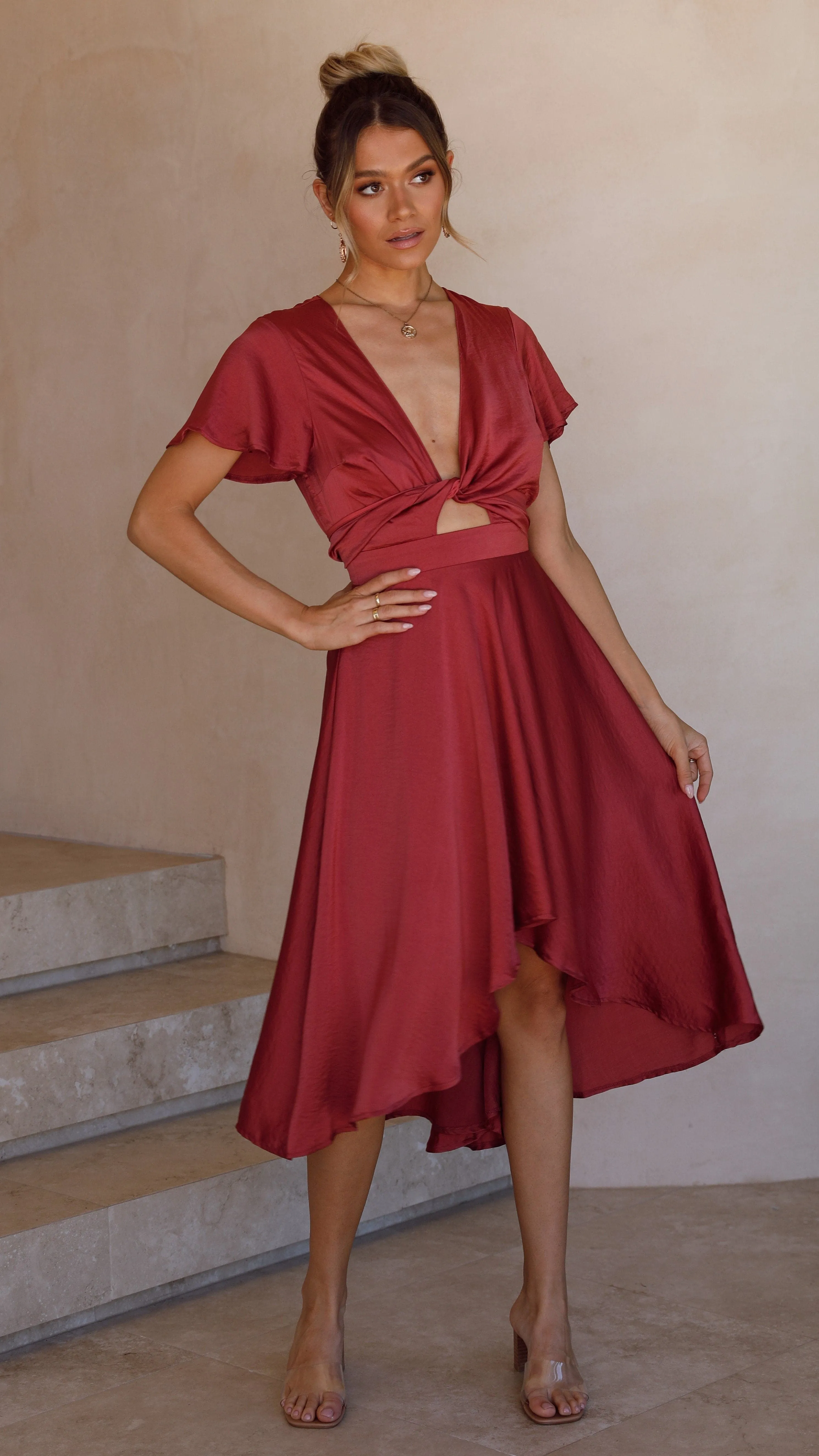 Sunny Daze Dress - Berry Billy J