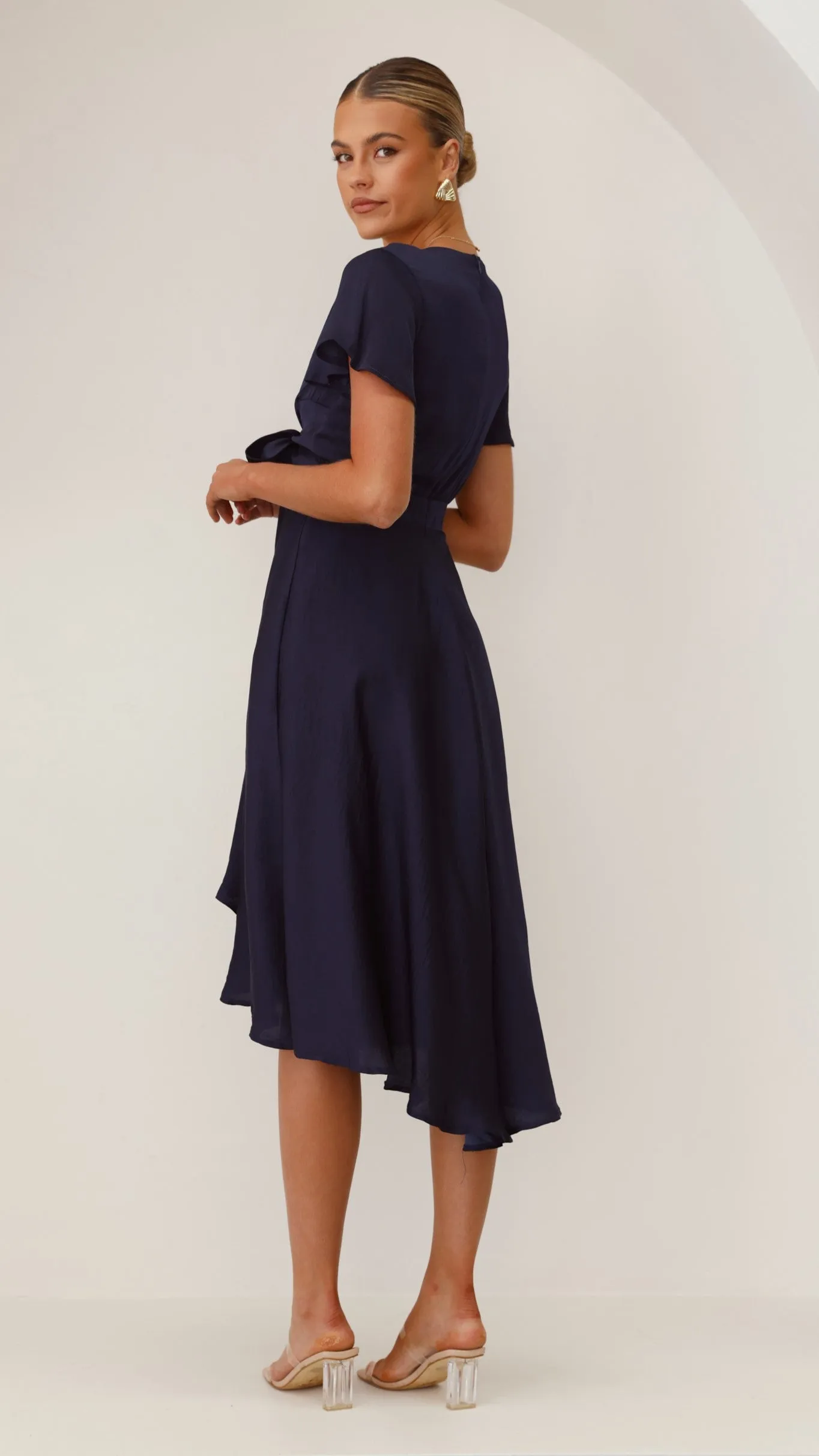 Sunny Daze Dress - Navy Billy J