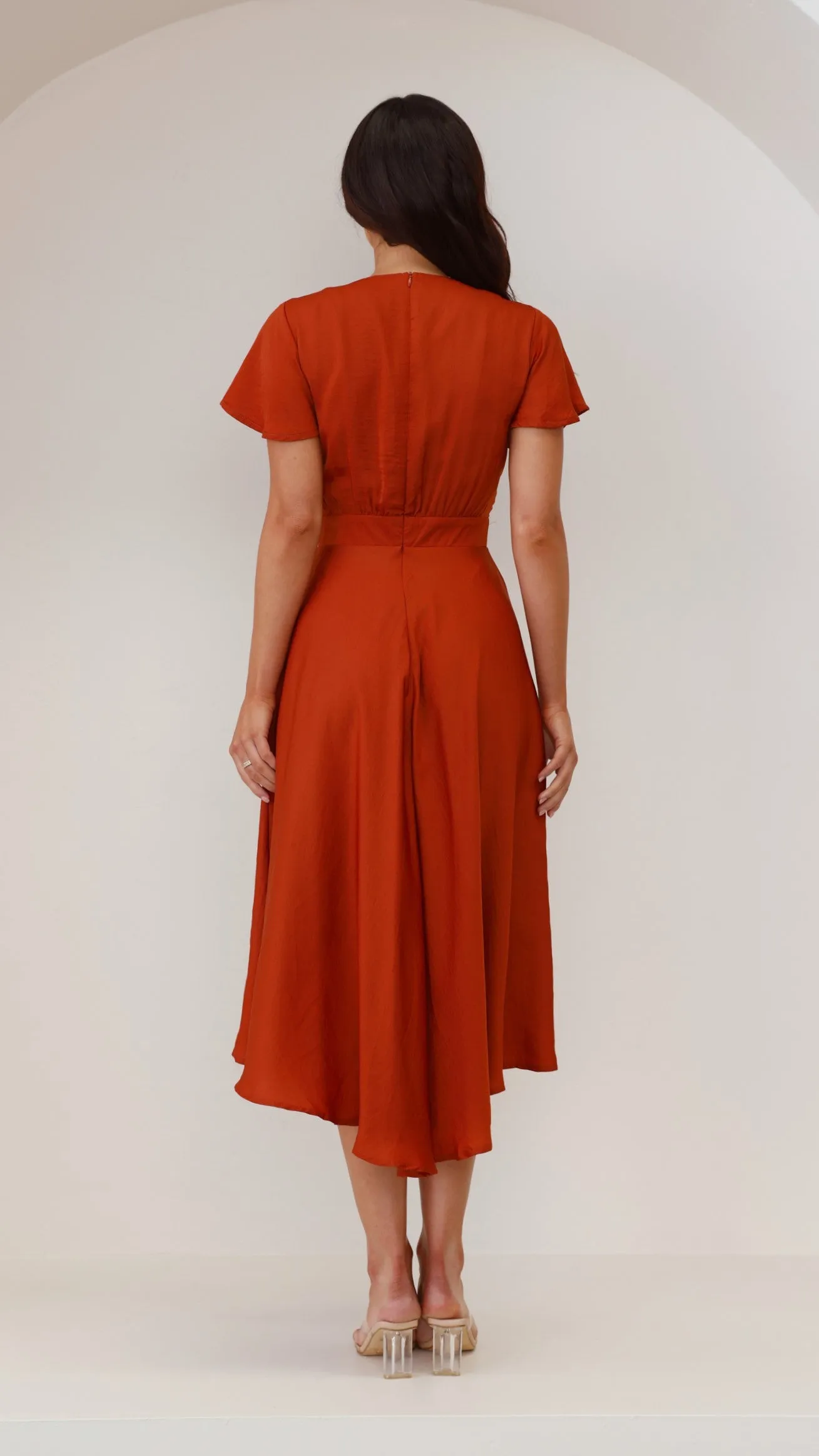 Sunny Daze Dress - Rust Billy J