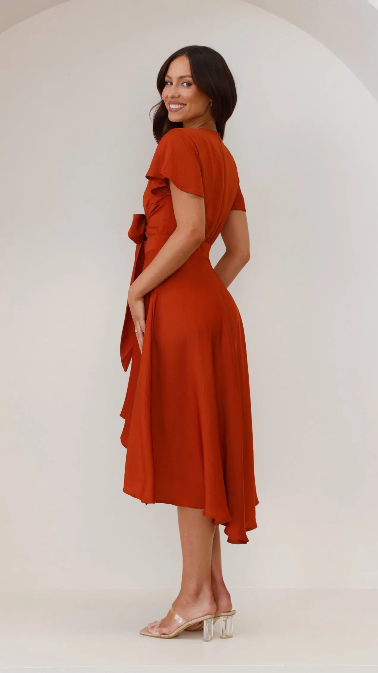 Sunny Daze Dress - Rust Billy J