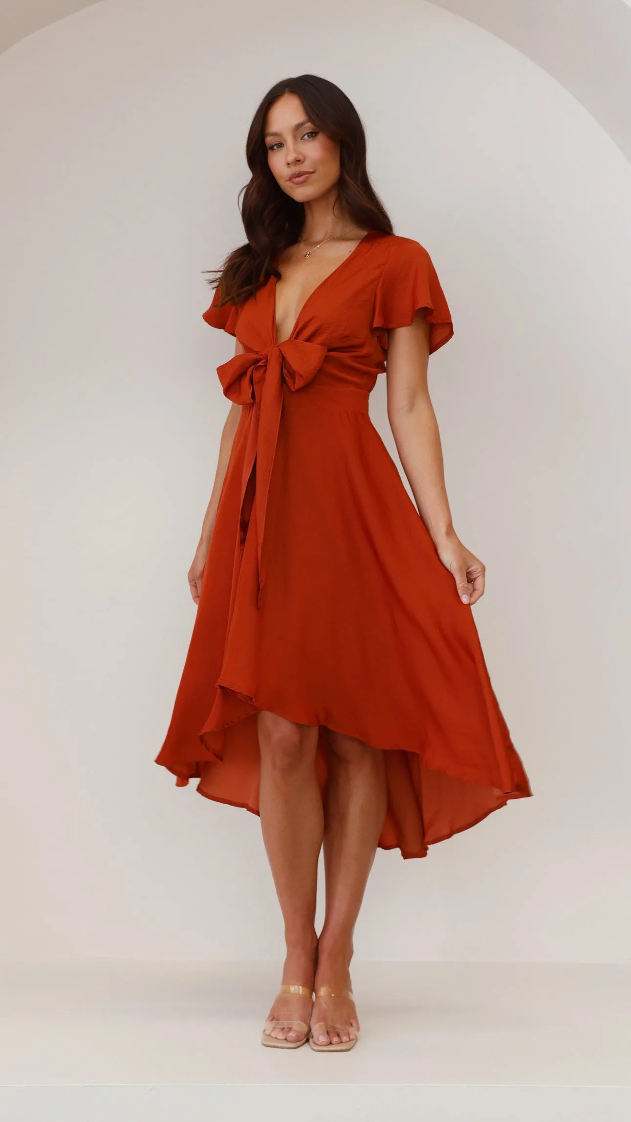 Sunny Daze Dress - Rust Billy J