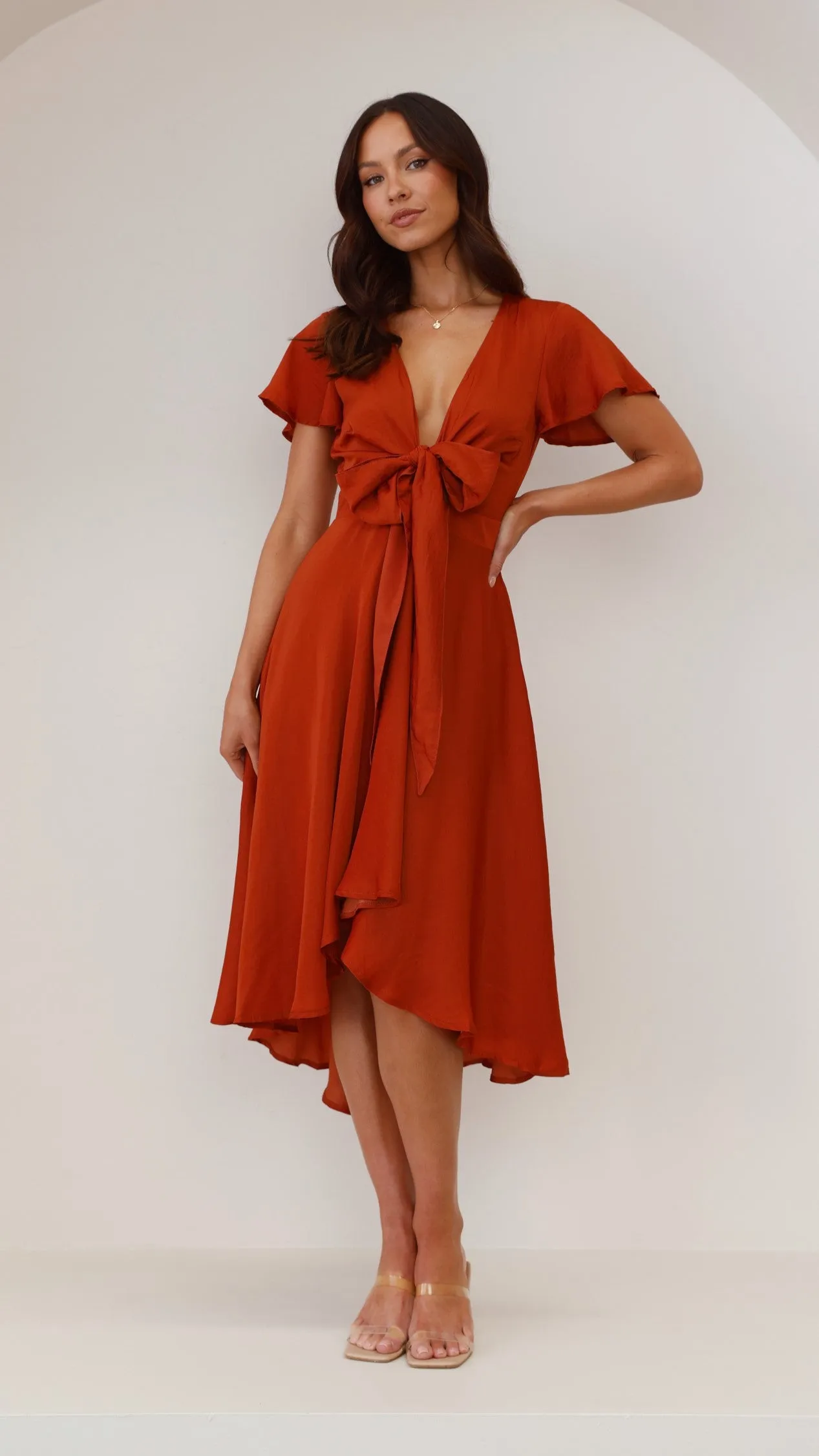 Sunny Daze Dress - Rust Billy J