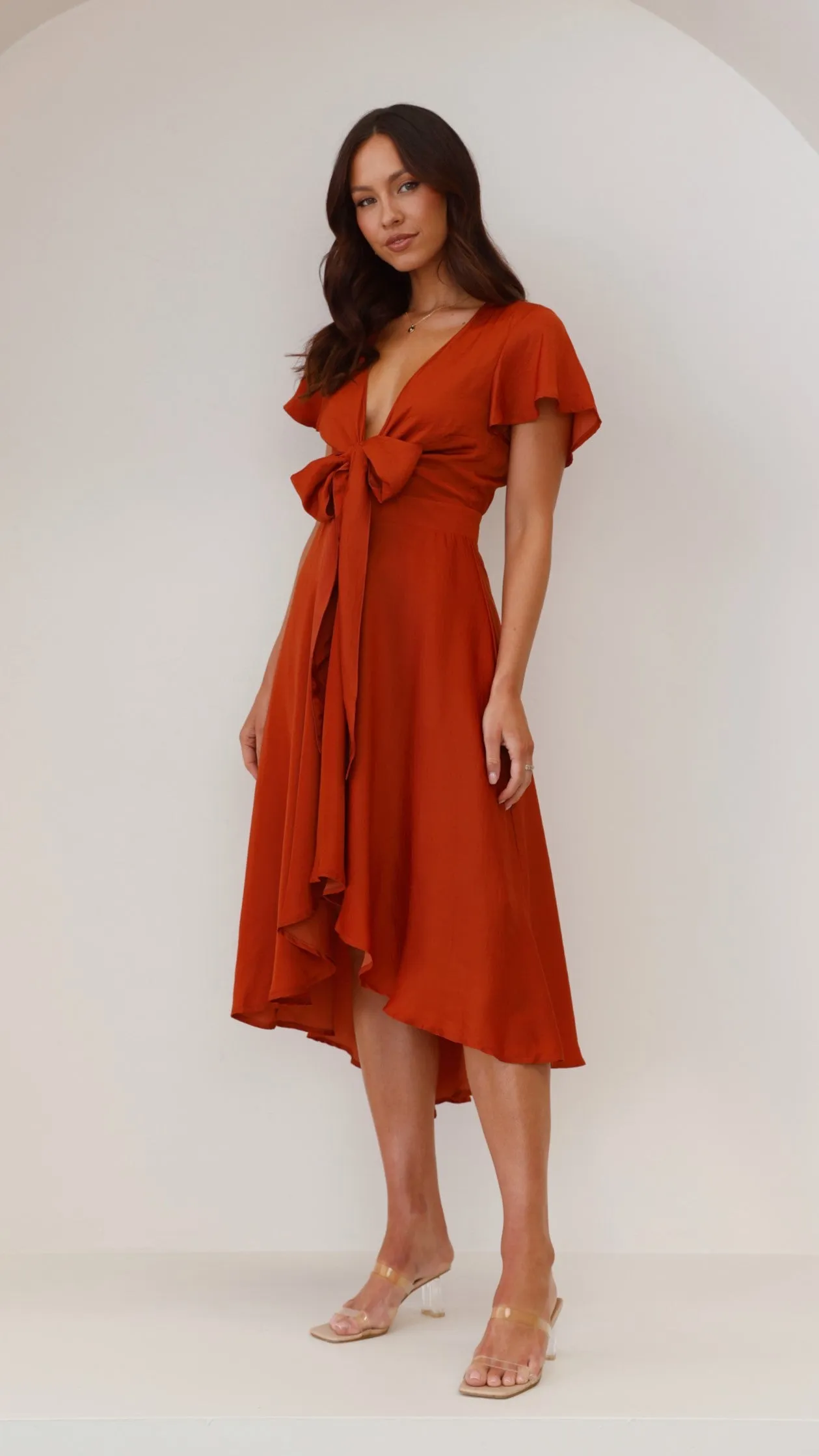 Sunny Daze Dress - Rust Billy J