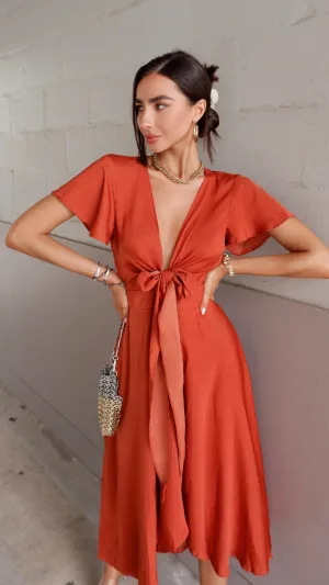 Sunny Daze Dress - Rust Billy J