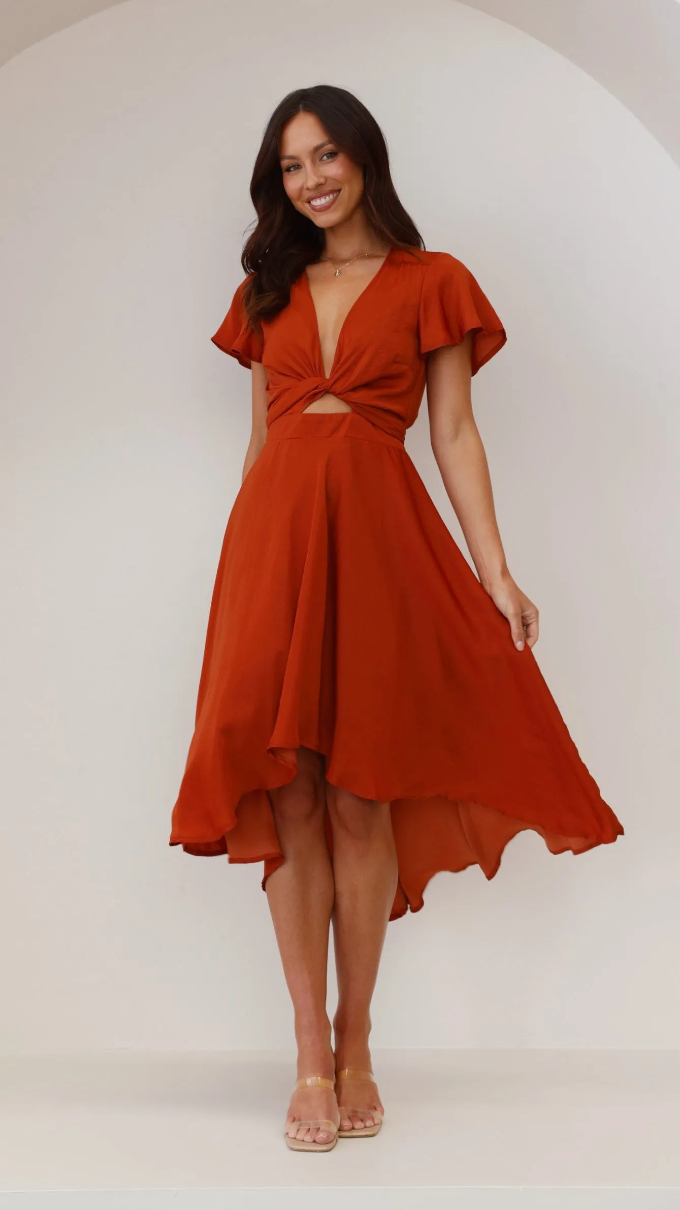 Sunny Daze Dress - Rust Billy J