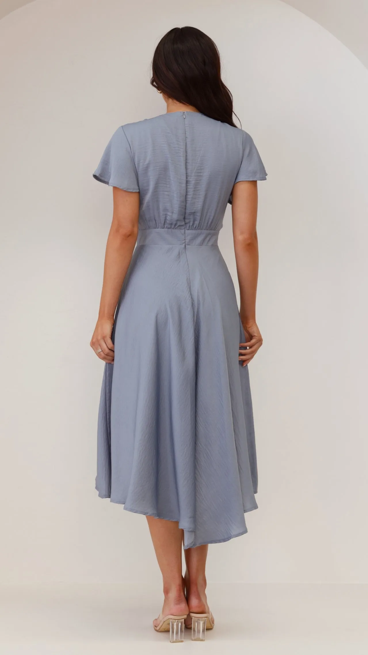 Sunny Daze Dress - Steel Blue Billy J