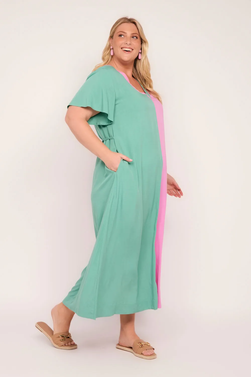 Tamryn Dress in Duo Delight Adrift