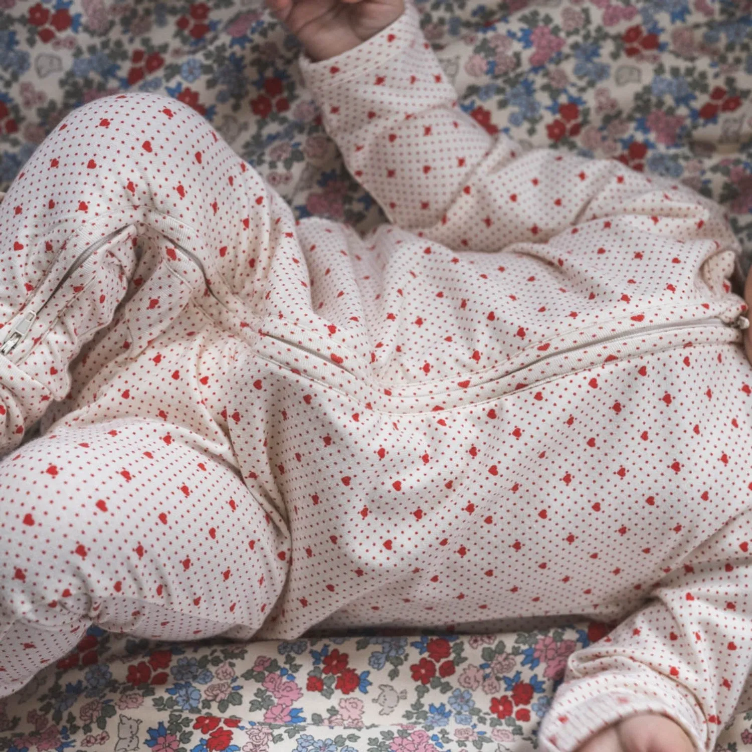 That's Mine Lots Of Love Red Elliotte Onesie