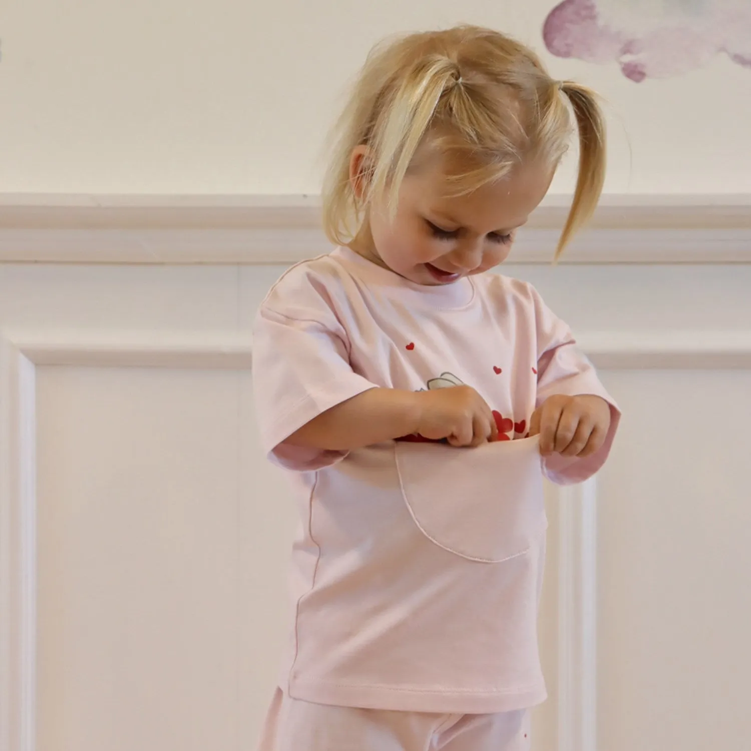 That's Mine X Luksusbaby Soft Pink Lara Set