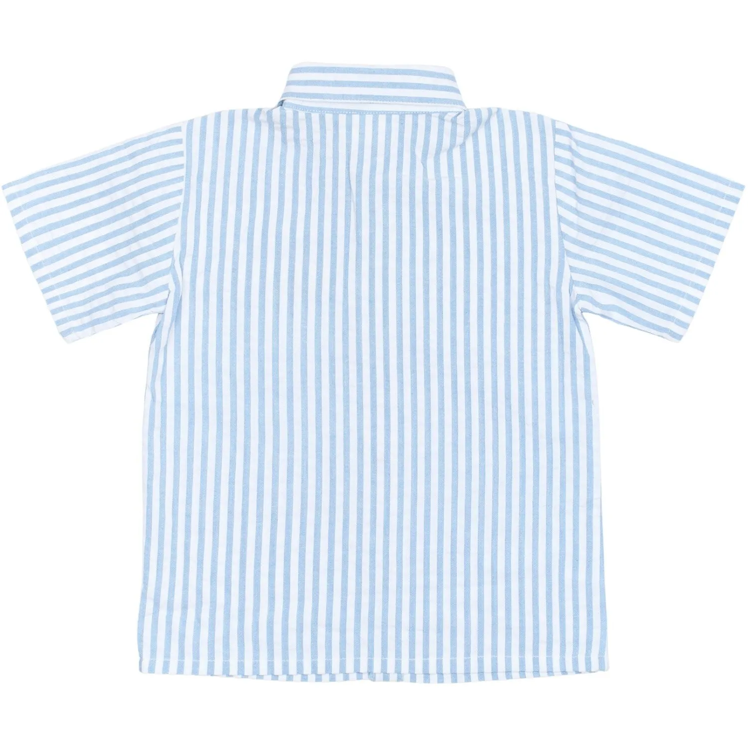 THE NEW Siblings X Luksusbaby Blue Fog Striped Ojo Shirt