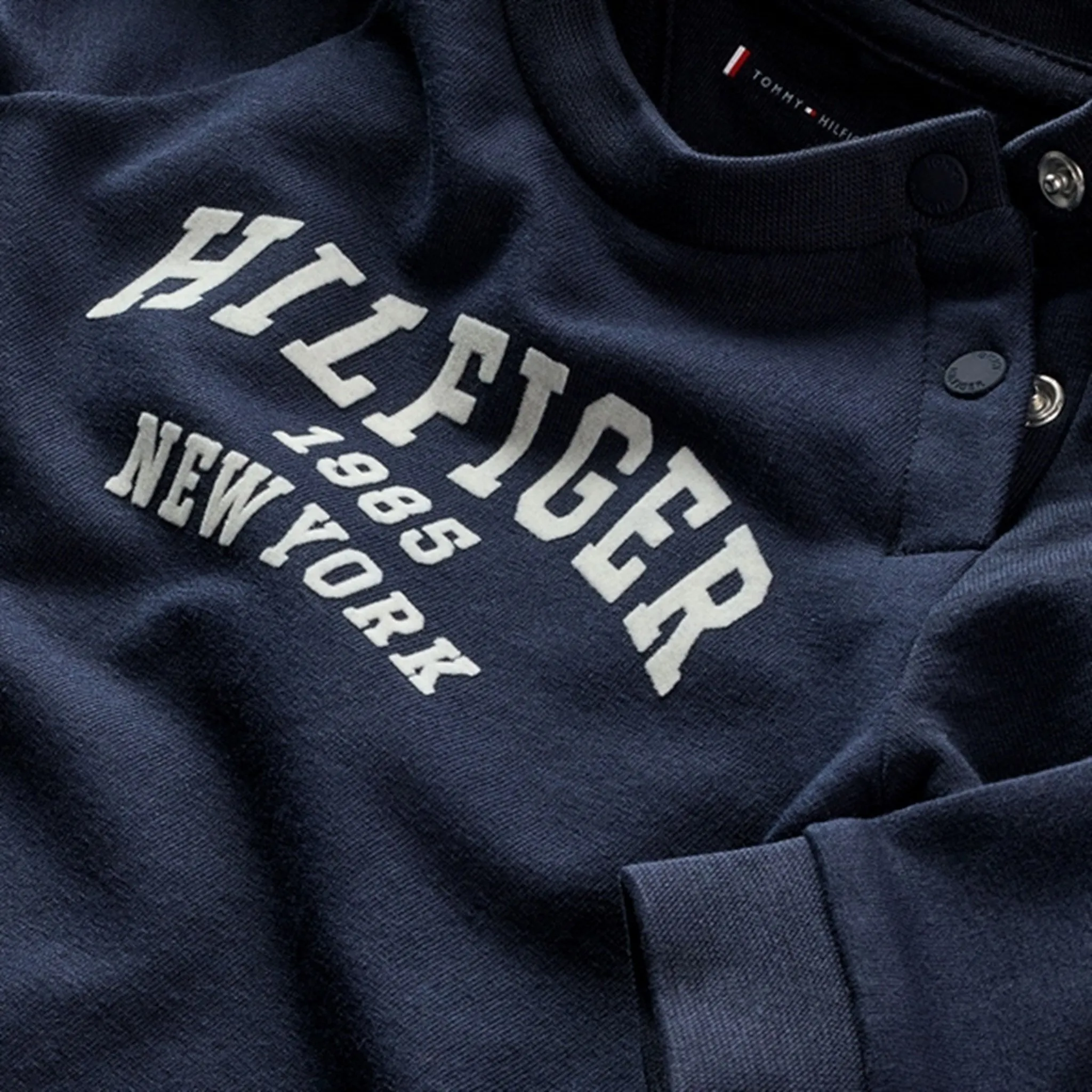 Tommy Hilfiger Baby Varsity Coverall Desert Sky