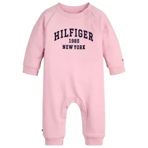 Tommy Hilfiger Baby Varsity Coverall Pink Shade