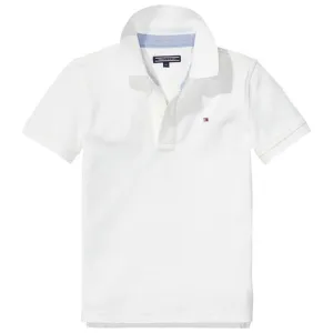 Tommy Hilfiger Boy Tommy Polo SS White