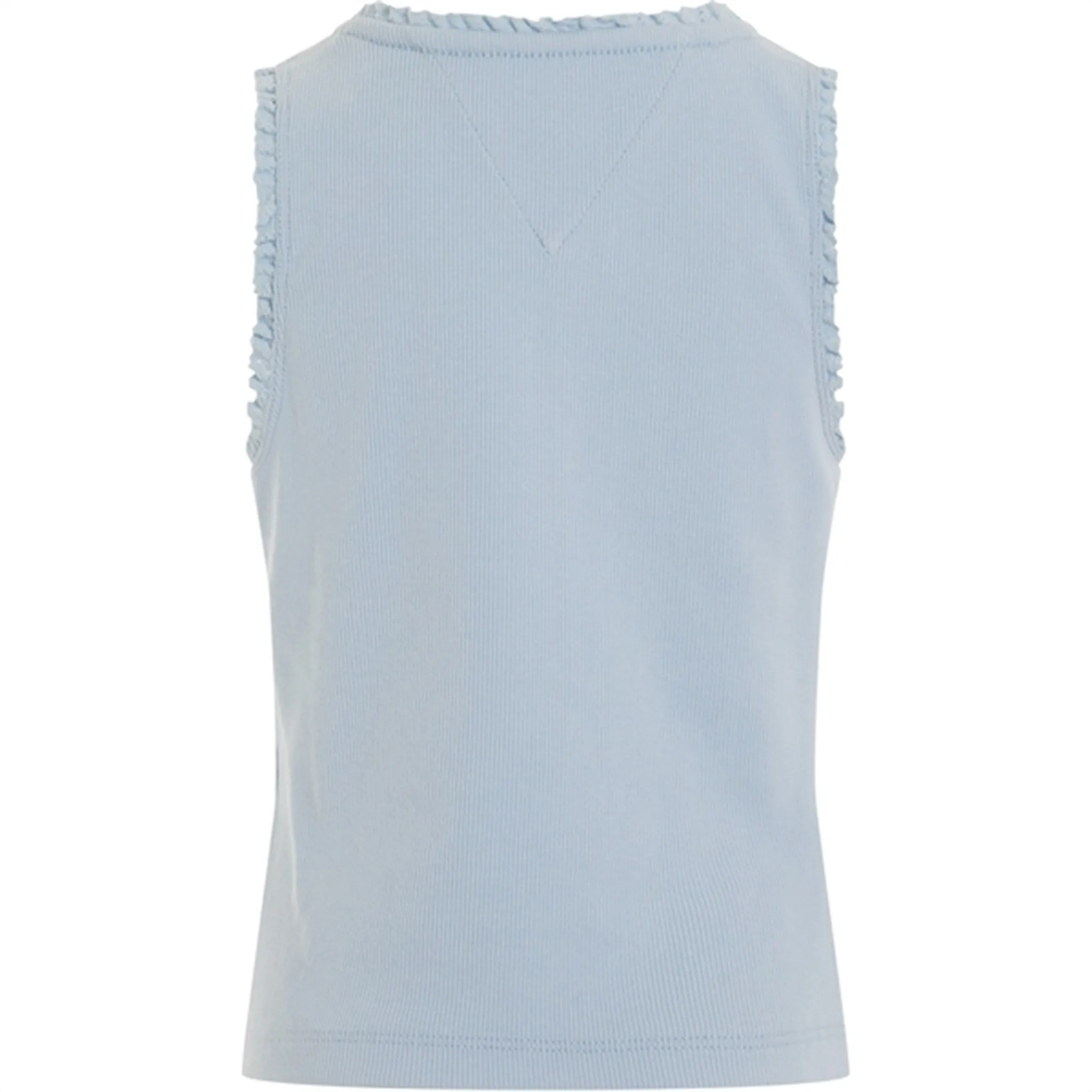 Tommy Hilfiger Essential Rib Lace Tank Top Breezy Blue