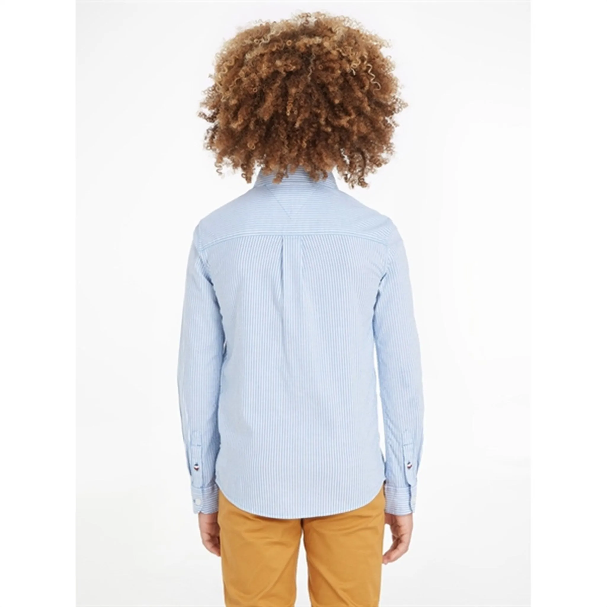 Tommy Hilfiger Flex Ithaca Shirt Copenhagen Blue/White