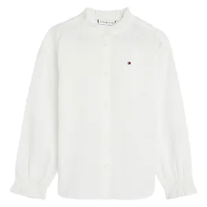 Tommy Hilfiger Grid Dobby Shirt Ancient White
