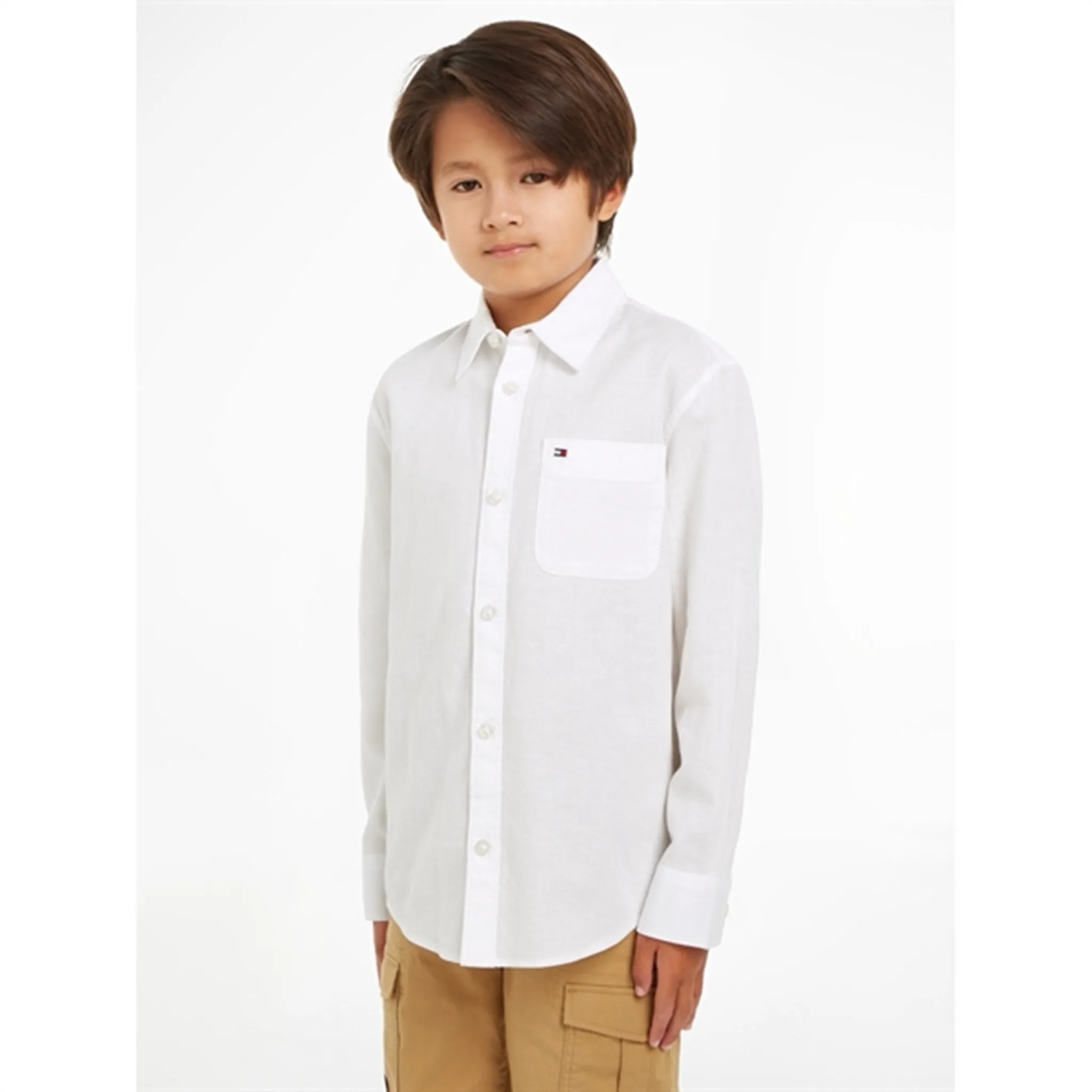 Tommy Hilfiger Hemp Shirt White