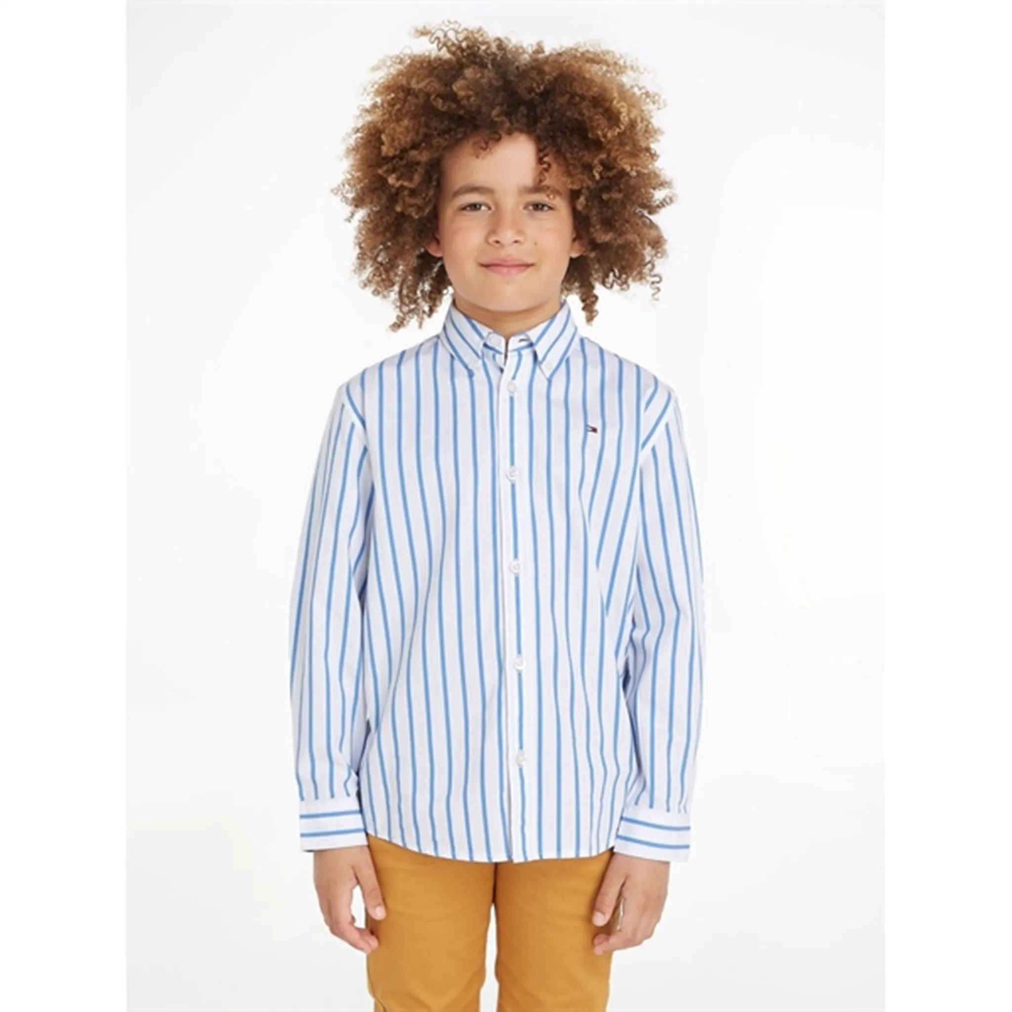 Tommy Hilfiger Lexington Shirt Blue Spell Stp