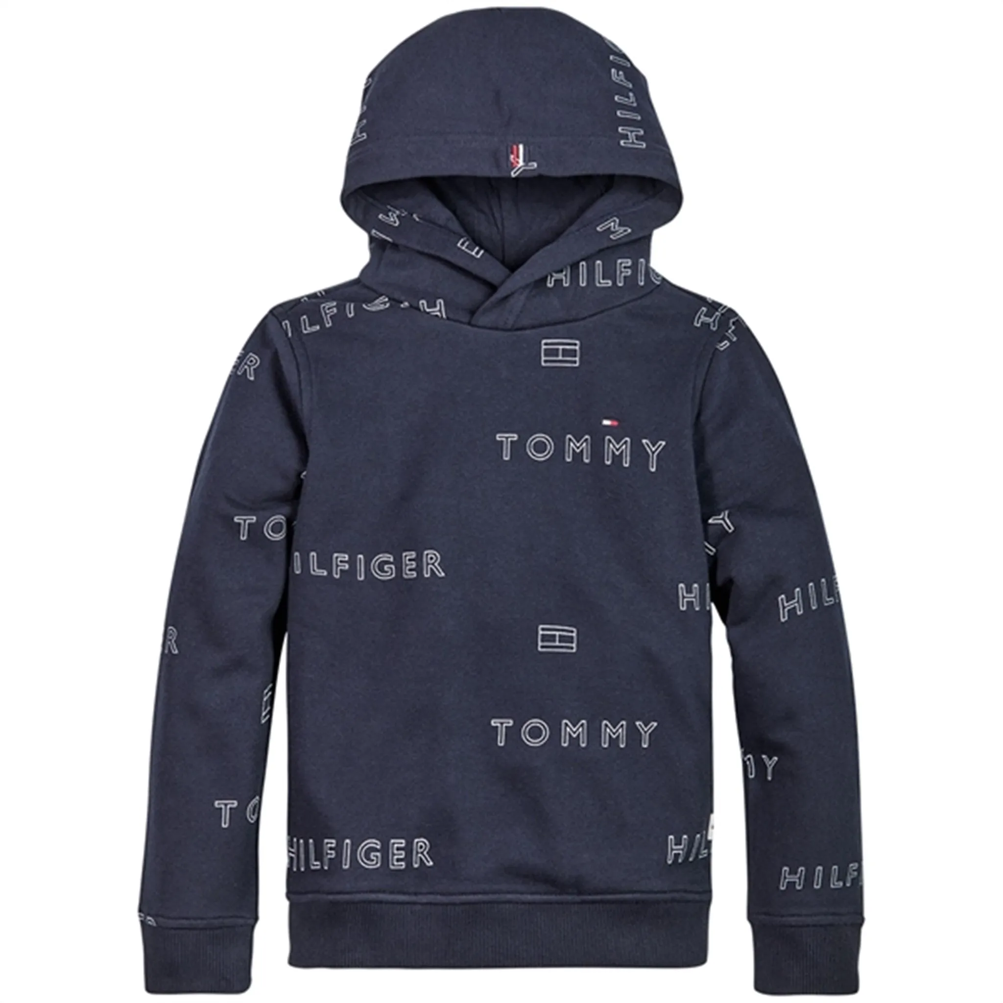 Tommy Hilfiger Logo Repeat Hoodie Desert Sky