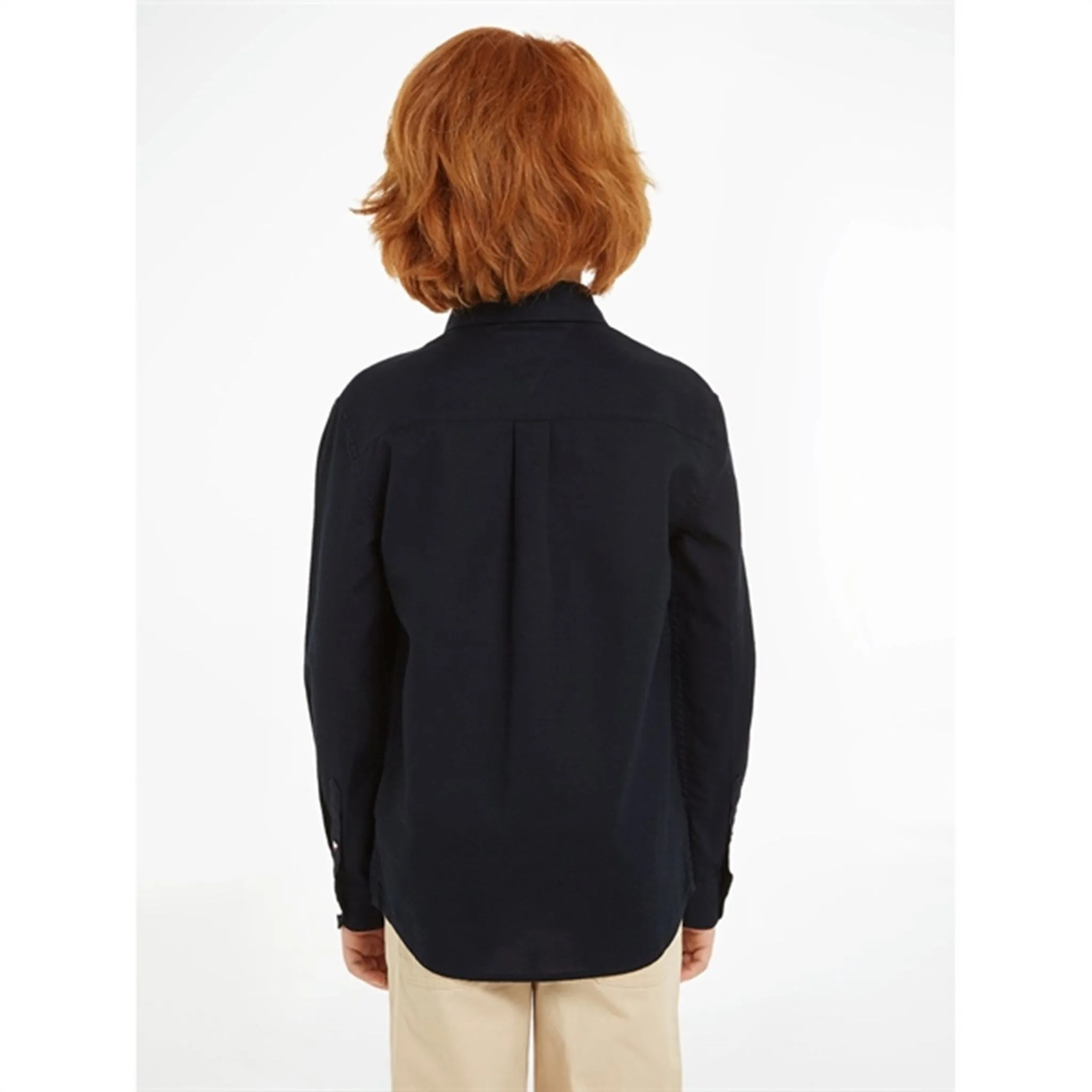 Tommy Hilfiger Solid Waffle Shirt Desert Sky