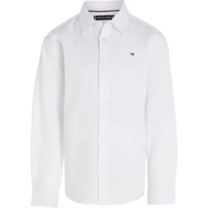 Tommy Hilfiger Solid Waffle Shirt White