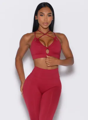 Twist Sports Bra Bombshell