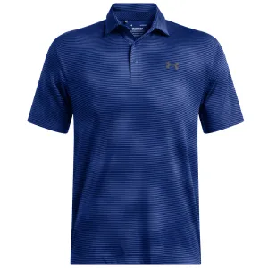 Under Armour Playoff 3.0 Printed Polo Shirt - Tech Blue/Black