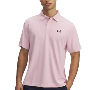 Under Armour T2G Pique Polo Shirt - Prime Pink/Midnight Navy