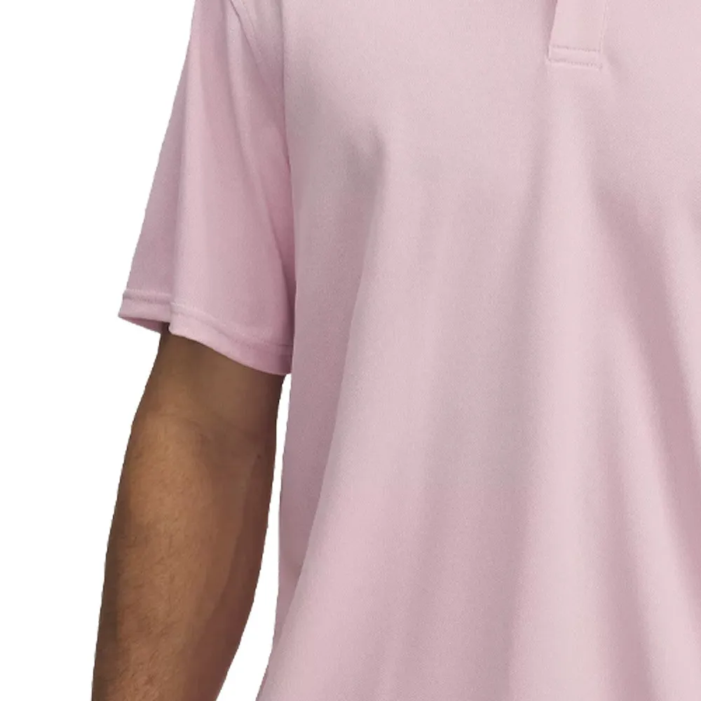 Under Armour T2G Pique Polo Shirt - Prime Pink/Midnight Navy