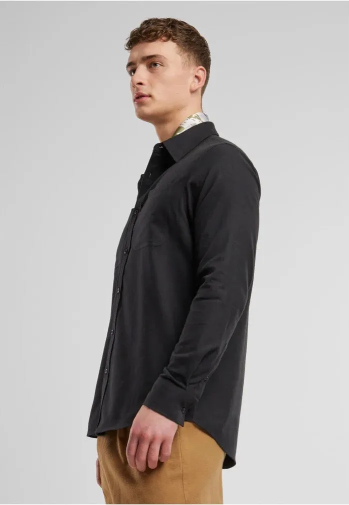 Urban Classics - Flanell Black - Shirt