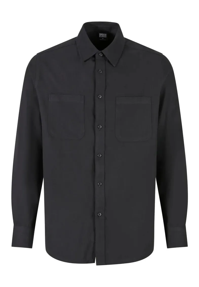 Urban Classics - Flanell Black - Shirt