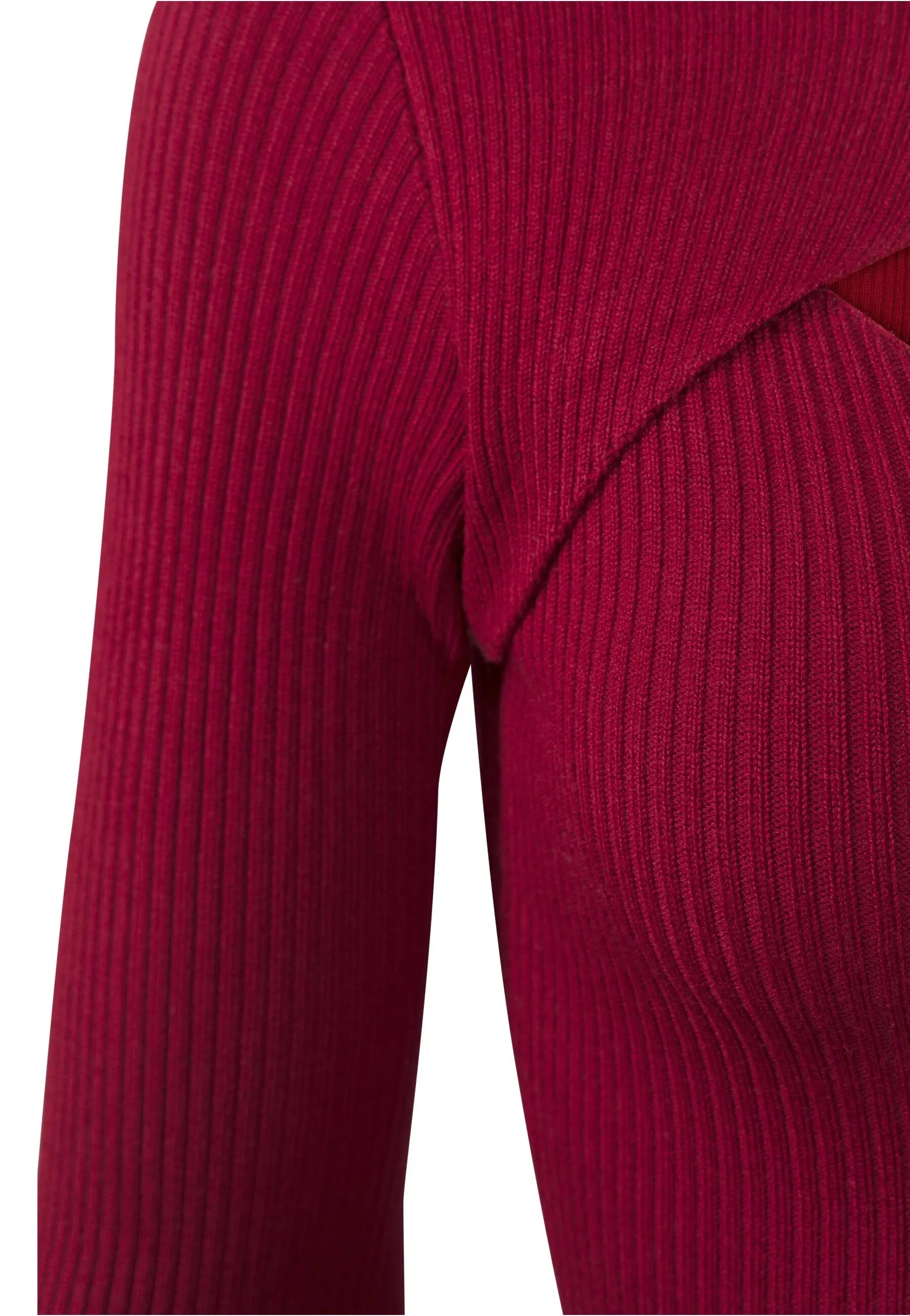 Urban Classics - Ladies Cut Out Burgundy - Dress