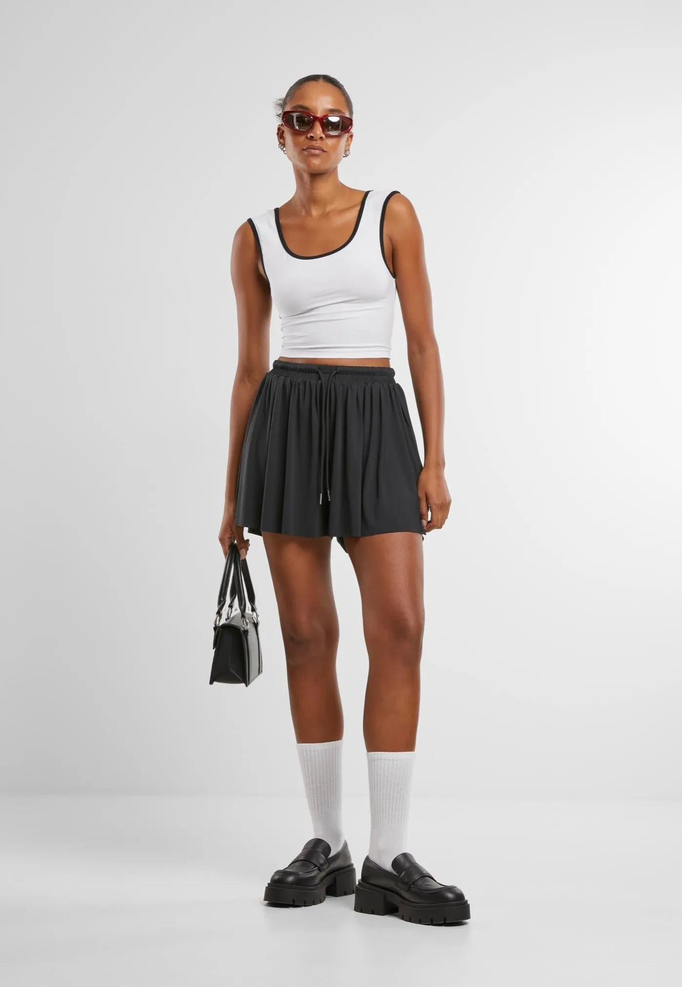 Urban Classics - Ladies Jersey Black - Skort