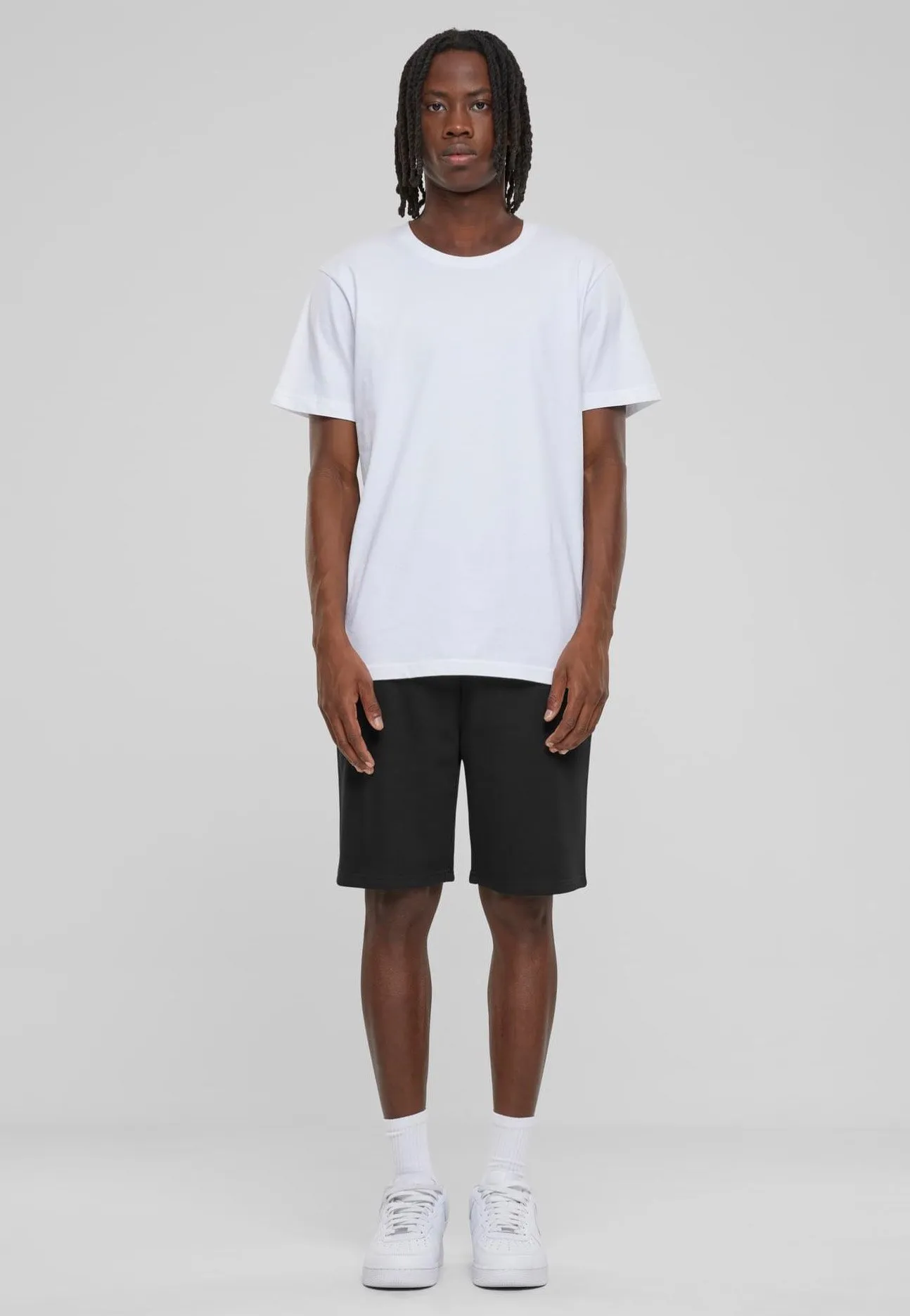 Urban Classics - Light Terry Black - Shorts