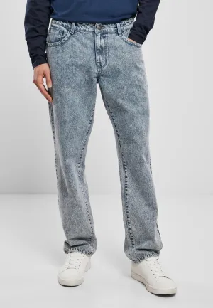 Urban Classics - Loose Fit Light Skyblue Acid Washed - Jeans