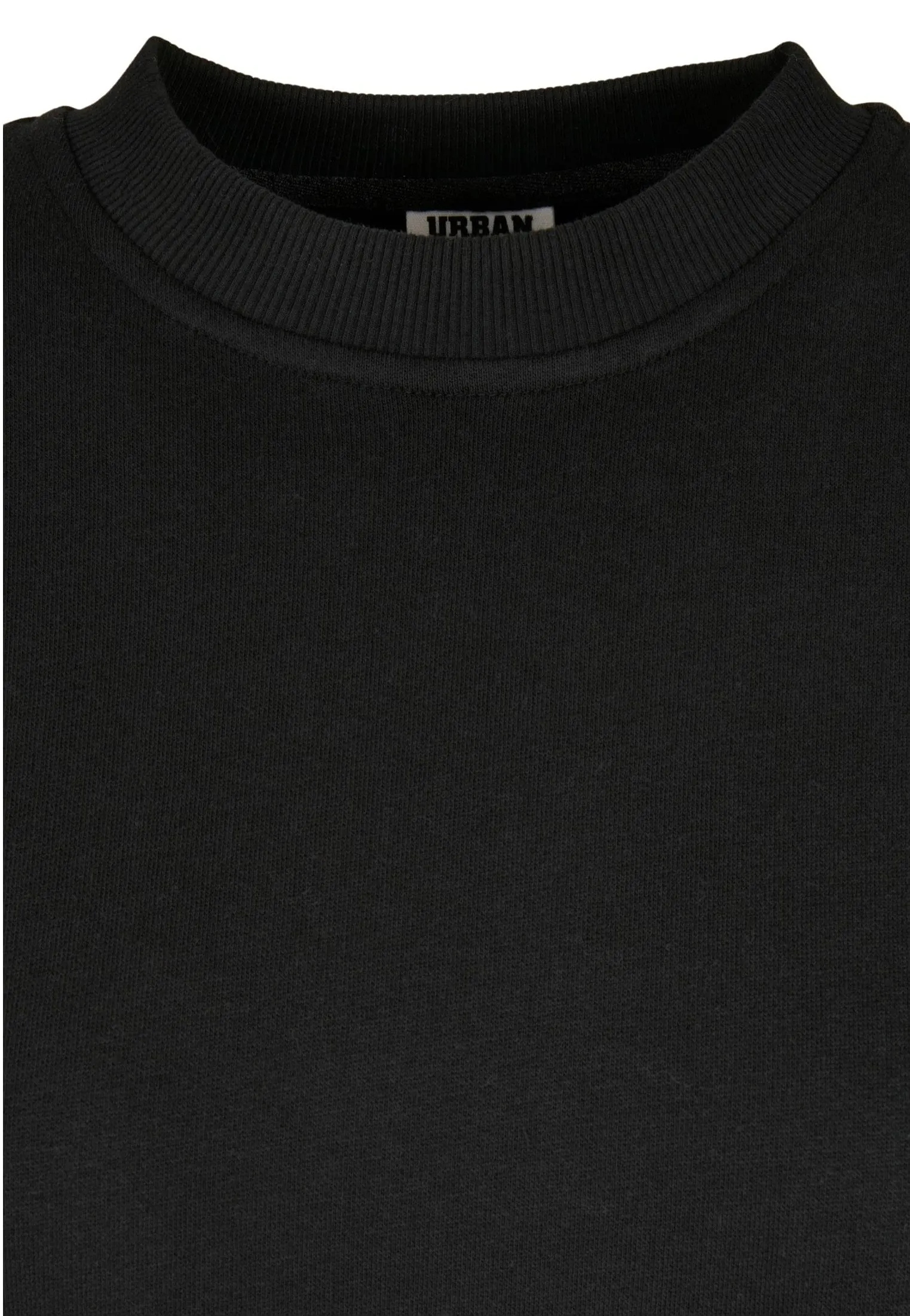 Urban Classics - Organic Oversized Midi Crewneck Black - Dress