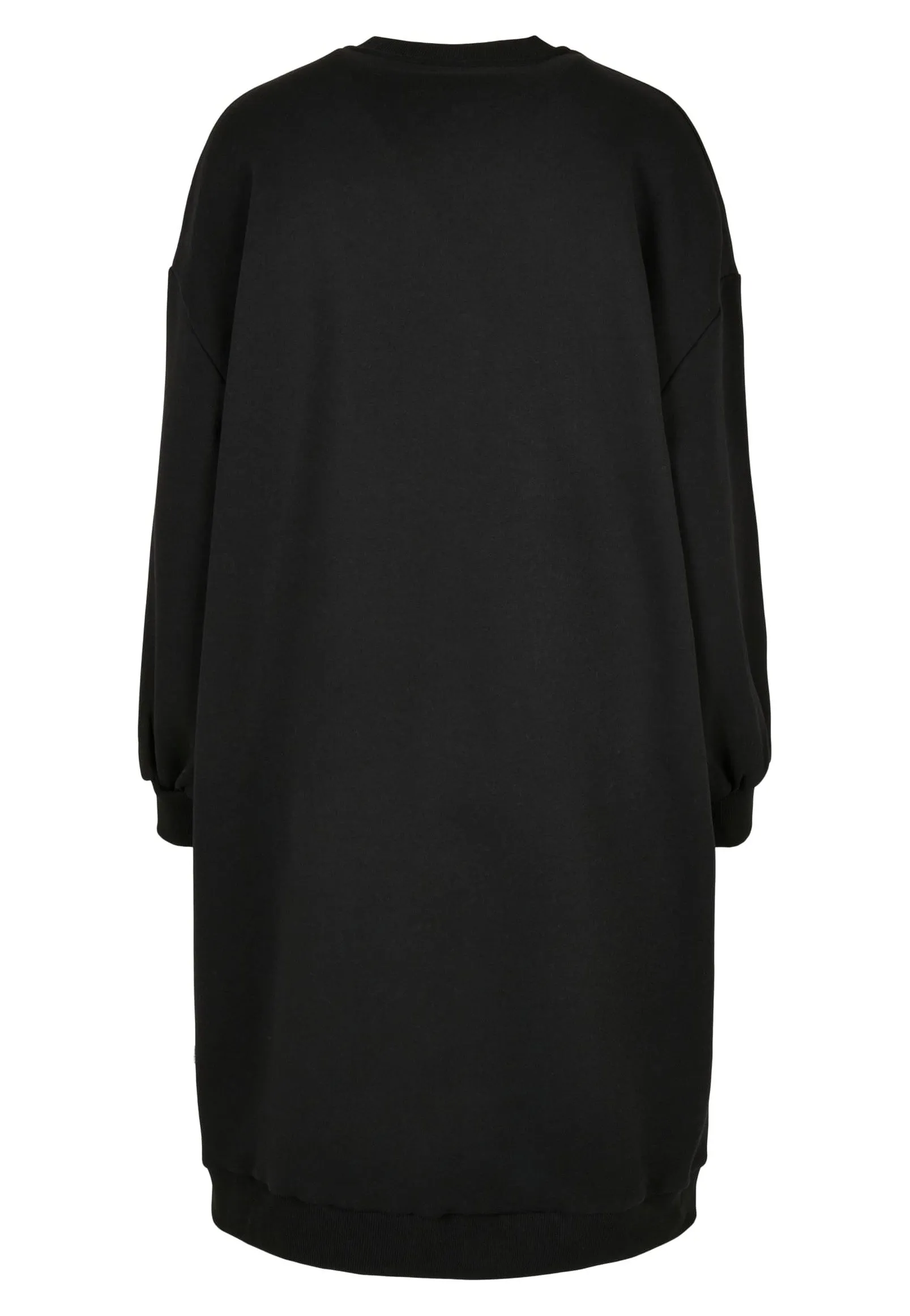 Urban Classics - Organic Oversized Midi Crewneck Black - Dress