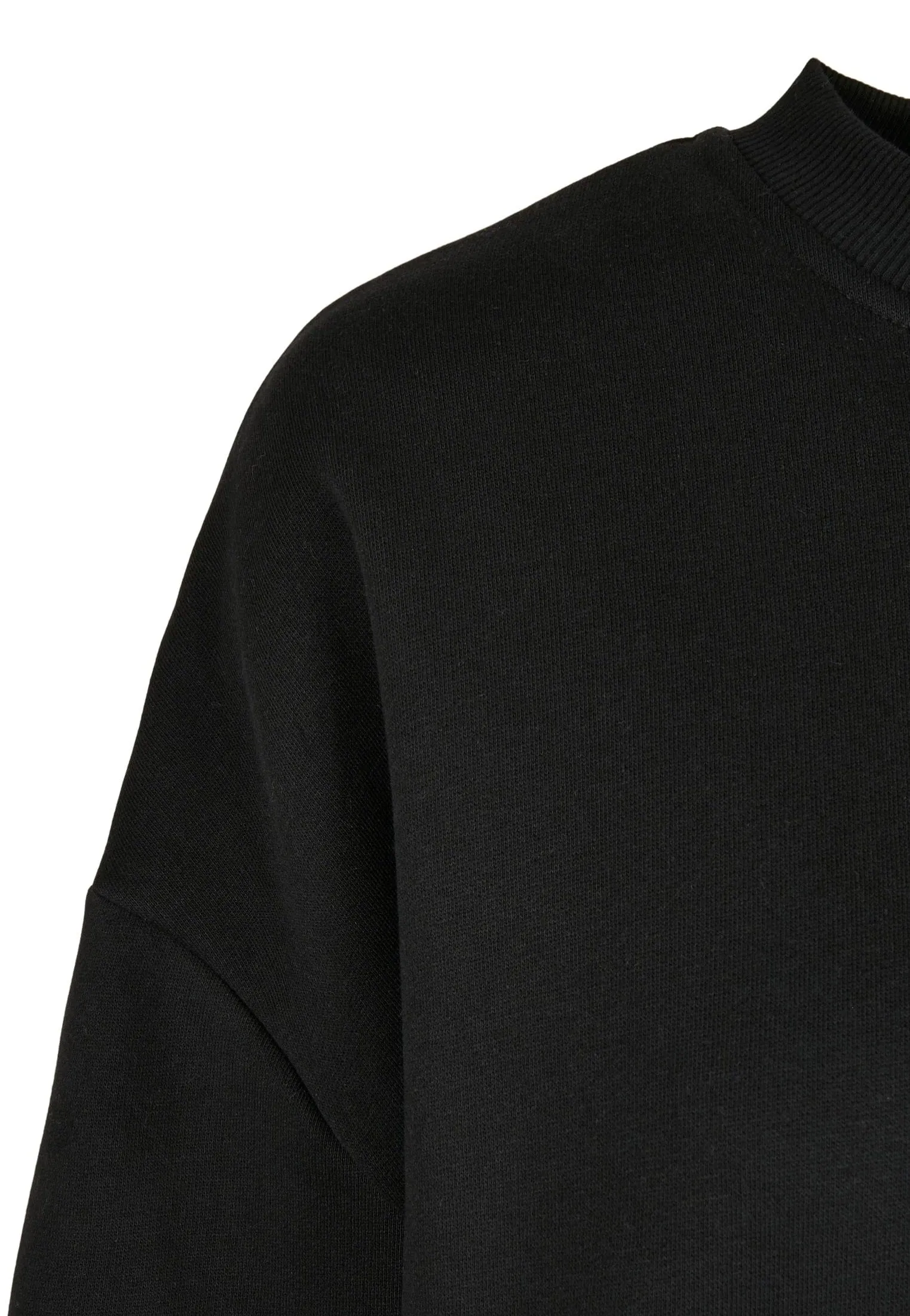 Urban Classics - Organic Oversized Midi Crewneck Black - Dress